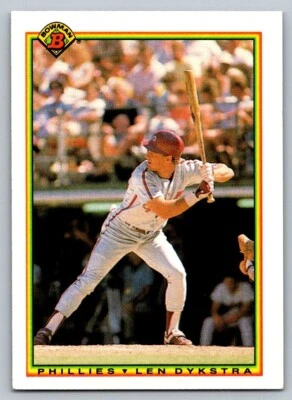 1990 Bowman - Lenny Dykstra #152 - Image 1 of 2
