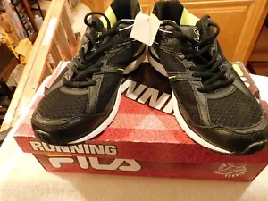 FILA SIMULITE 3 MEN'S 1O 1/2 SHOE BLK/NEGRN /Wht NEW IN BOX - Picture 1 of 10