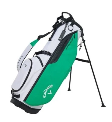 Callaway Fairway K Stand Bag 2024 Man's Golf 9" 5Way PE Ups/Ems White/Green - Image 1 of 4