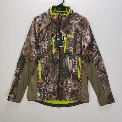 Under Armour Jacket Mens SMALL Infrared Softshell Hunting Scent Control NEW $199 - Image 1 of 4