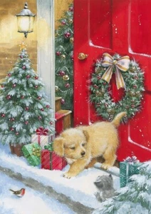 PETS AT CHRISTMAS (4) CROSS STITCH CHART - Picture 1 of 2