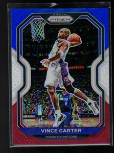 VINCE CARTER 2020-21 PANINI PRIZM RED WHITE & BLUE PRIZM #117  RAPTORS - Picture 1 of 2