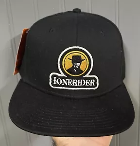Lonerider Brewery Ales for Outlaws Snapback Hat Black Unisex New with Tags - Picture 1 of 12