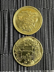 WALT DISNEY WORLD STITCH AND ANGEL 2025 MEDALLION COIN - Bild 1 von 1