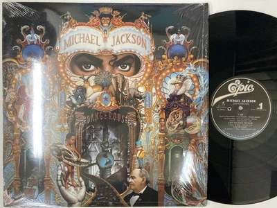 MICHAEL JACKSON - Dangerous LP (180g EU Reissue on EPIC, in Shrink) MINT- - Image 1 of 2
