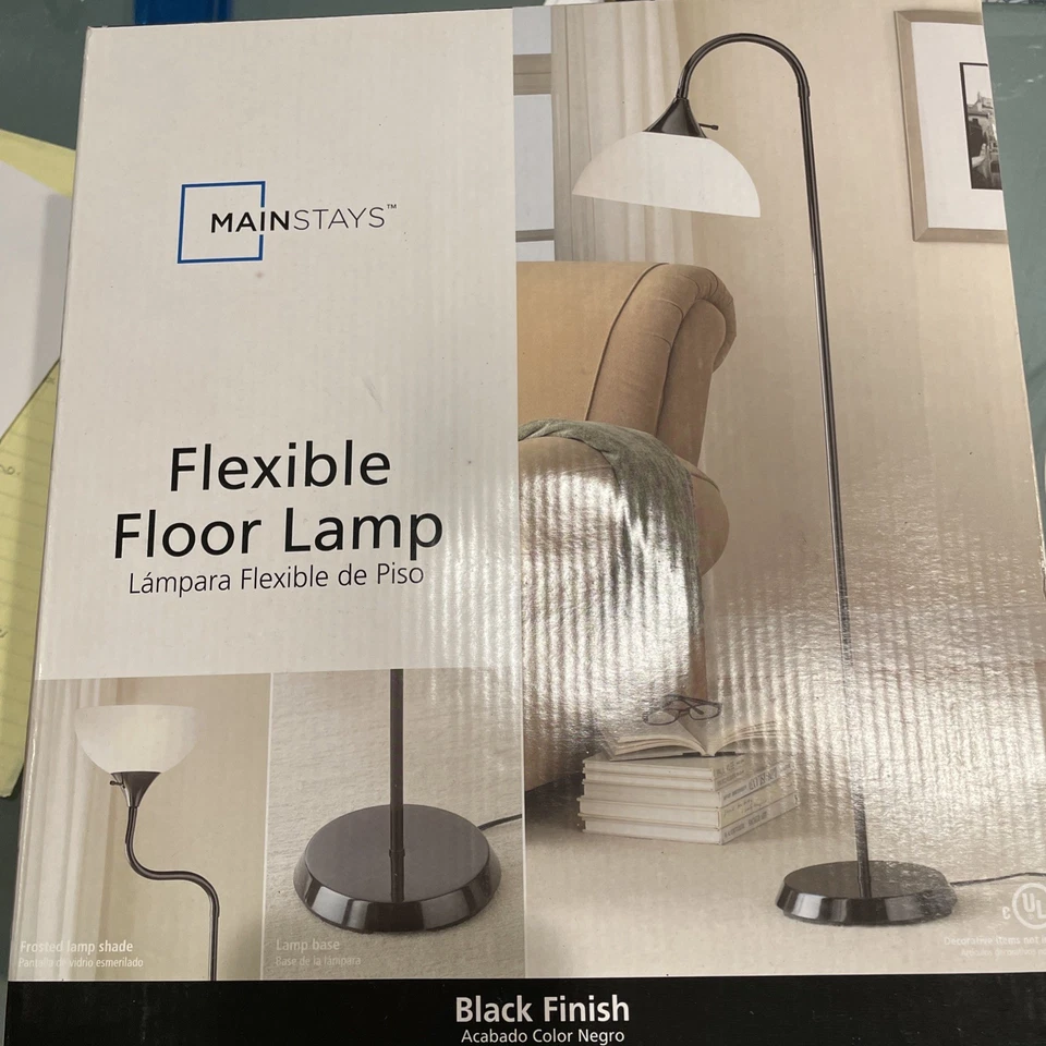 71-дюймовая гибкая напольная лампа с гибкой шеей - Изображение 1 из 1