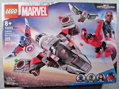 Captain America vs Red Hulk Battle #76292 - Sealed LEGO building set - Marvel - Image 1 of 4