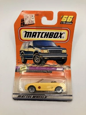 1997 Matchbox MGF Street Cruisers #66 Series 10 Yellow - Image 1 of 4