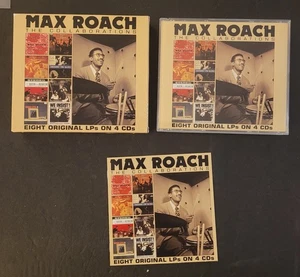 Max Roach - The Collaborations Jazz Import 8 LPs On 4 CDs Emarcy Box Set - Imagen 1 de 6