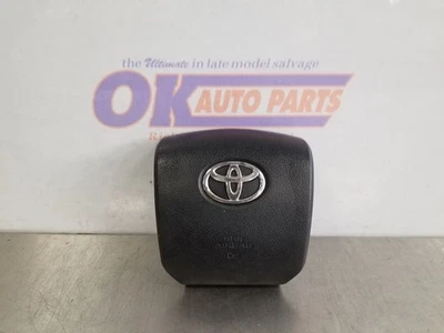 16 2016 TOYOTA 4 RUNNER SR5 STEERING WHEEL SRS PAD BLACK LEFT DRIVER - Изображение 1 из 4