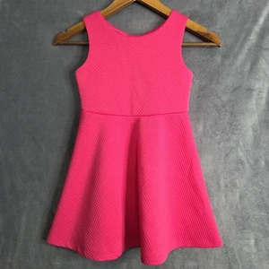 Vestido patinador fucsia Kate Spade “Skirt the Rules” para niñas talla 6X RN130323 - Imagen 1 de 10