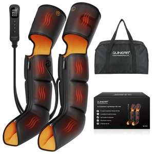 Leg Massager Heat and Compression Therapy, Air Compression Leg Recovery Syste... - Picture 1 of 8