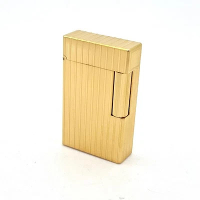 Accendino a gas S.T Dupont  Linea 2  Placcato Oro 18k Funzionante Foto 1 de 4