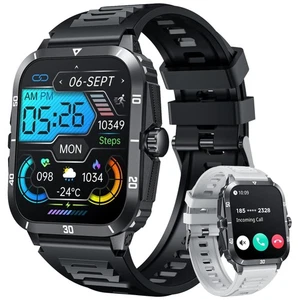 Hochwertige Fitness-Smartwatch für Herren - 2,0 Zoll Touchscreen, gesundes Leben - Bild 1 von 10