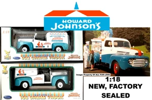 Vintage 1948 Ford F-1 Howard Johnson’s Ice Cream Truck Road Legends 1:18 Diecast - Bild 1 von 10