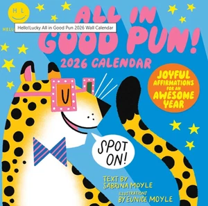Hello!Lucky All in Good Wortspiel 2026 Wandkalender von Hello!Lucky (2025, Kalender) - Bild 1 von 3
