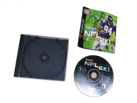 NFL 2K1 Sega Dreamcast Disk and Manual