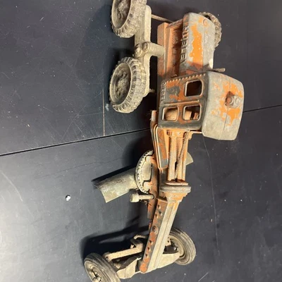 Vintage Hubley Pressed Steel  # 503 Road Grader - Image 1 of 4
