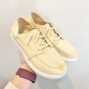 Chaco Chillos Mujer Lona Tenis Verano Melón Beige Zapatos Informales 7.5 Nuevos con Etiquetas - Imagen 1 de 10