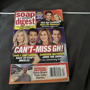 SOAP OPERA DIGEST Magazine April 26 2021 Days of Our Lives General Hospital - Picture 1 of 6