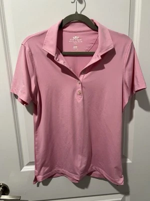 Polo absorbente Peter Millar Element E4 para mujer - talla mediana - rosa - golf/tenis Foto 1 de 4
