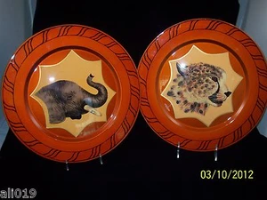 Charger Plates 13" Diameter Leopard, Yellow Spotted You Choose Design - Picture 1 of 4