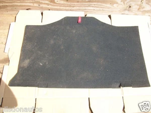 FORD KA 2009 DARK GREY BOOT CARPET MAT LINER - Picture 1 of 1