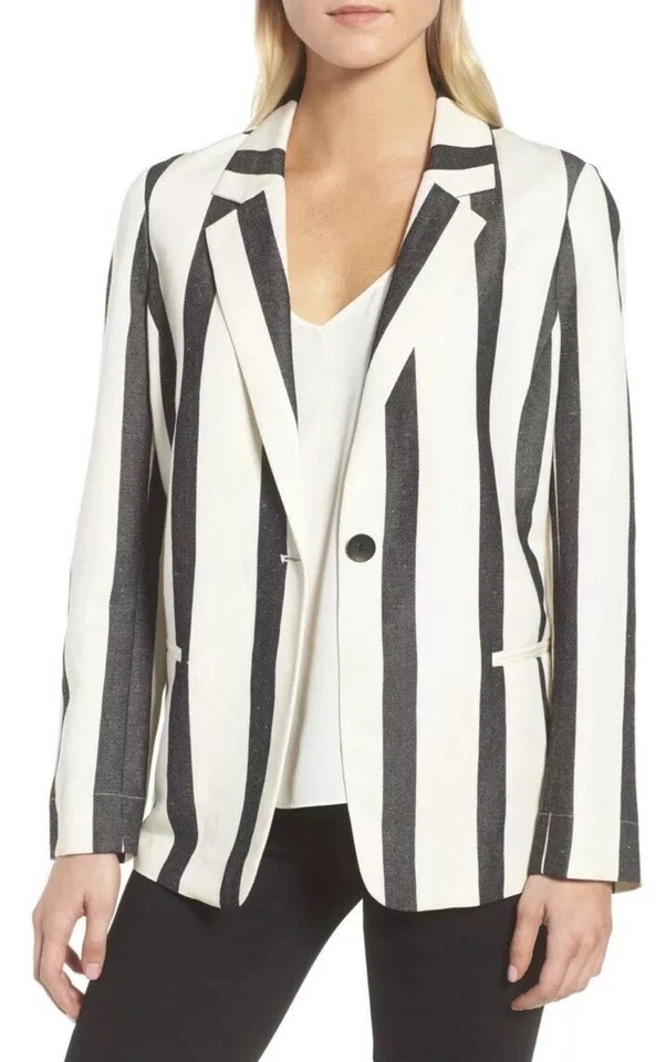 Trouve 条纹西装外套,尺寸 2 — 第 1/1 张图片