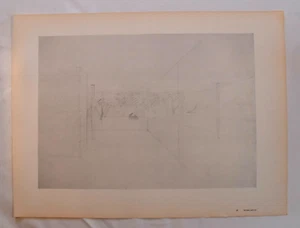 LUDWIG MIES VAN DER ROHE MoMA LITHOGRAPHIE, 1969 - Bild 1 von 2