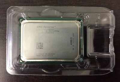 2x AMD Opteron 6128 CPU Processor OS6128WKT8EGO Socket G34 8-core 2GHz 12MB L3 - Image 1 of 3