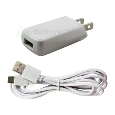 Cable USB tipo C de 10 pies + cargador de pared mini para Motorola Moto G / Moto G Power (2025) Foto 1 de 4