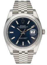 Rolex Datejust Blue Men's Watch - 126300