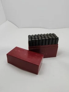 Metal Stamping Set, 36 Pc Set Letters And Numbers - Picture 1 of 3