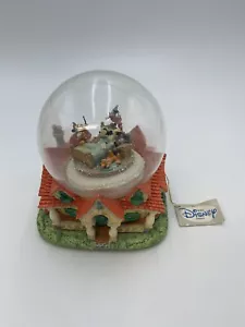 Disney Mickey Mouse Large Musical Snow Globe Play:'When You Wish Upon A Star' - Picture 1 of 13