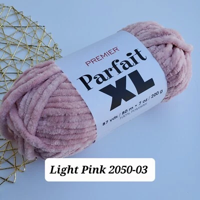 PREMIER Parfait XL, Jumbo 87 yds/7oz Polyester Yarn, Soft Chunky Crochet Yarn - Image 1 of 4