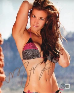 Foto SEXY Miesha Tate BIKINI Autografiada Firmada UFC 8x10 Beckett BAS - Imagen 1 de 2