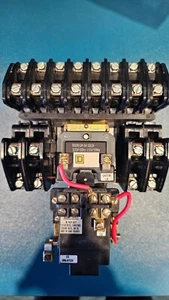 Square D Contactor 8903LX01200 12 Pole, 120V Coil, 30Amp 600V Max - Picture 1 of 5