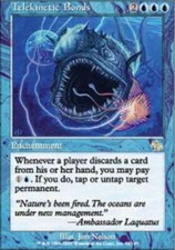 Telekinetic Bonds - Foil ~ Moderately Played Judgment MTG Magic UltimateMTG Blue