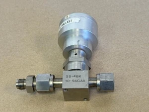 NUPRO VALVE SS-4BK 10-9AGAA - Picture 1 of 8