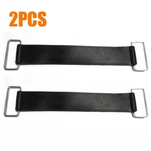 2x Sangle Ceinture Élastique Pour Fixation De Batterie Moto Support Universel - Picture 1 of 8