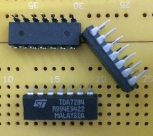TDA7284 Low Noise Dual OP-Amp 47dB ALC / AGC STMicroelectronics PDIP-14 - Picture 1 of 1