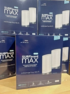 ARRIS Surfboard MAX Tri-Band Mesh System WC4S AC3800 Wi-Fi Velocidad hasta 3,8 Gbp - Imagen 1 de 6