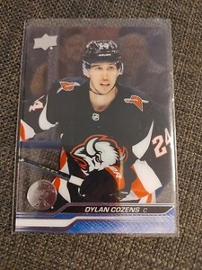 2023/24 UPPER DECK SERIES 1 DYLAN COZENS CLEAR CUT PARALLEL # 18 ACETATE BUFFALO