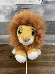 Vintage 1994 Mattel Disney The Lion King Mane Changing Growing Up Simba Plush 7" - Picture 1 of 8