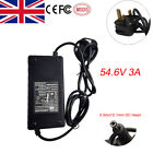 54.6V 3A Battery Charger 2.1mm DC Head For 48V Electric Bicycle Li-ion Power