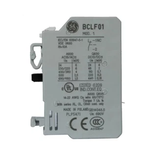 BCLF01 EC/EN 60947-5-1 Auxiliary Contact Block 1NC x 1PC NEW - Picture 1 of 5
