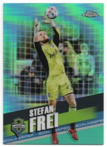 2022 Topps Chrome MLS Aqua Refractors #140 Stefan Frei /299 Seattle Sounders FC - Picture 1 of 1
