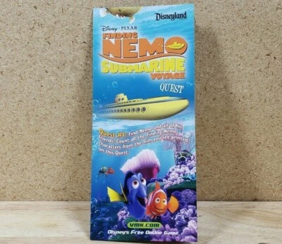 Disney Disneyland Pixar Find Nemo Submarine Voyage Quest #1 Juego VMK 2008 Foto 1 de 4