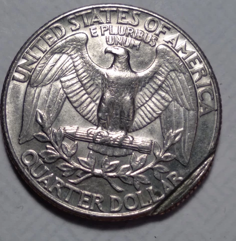 1991 D. STRIKETHROUGH ERROR QUARTIER 1863 Cover