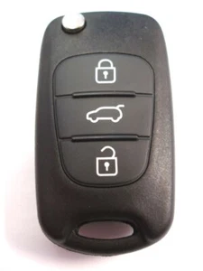 RFC 3 Tasten Flip Key Case für Kia Soul Fernbedienung Key 2008 - 2011 HYN14R - Bild 1 von 5